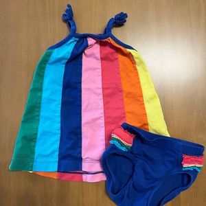 Hanna Andersson rainbow dress